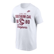 USC Trojans Men's Nike White Southern Cal Legacy Stacked Est T-Shirt